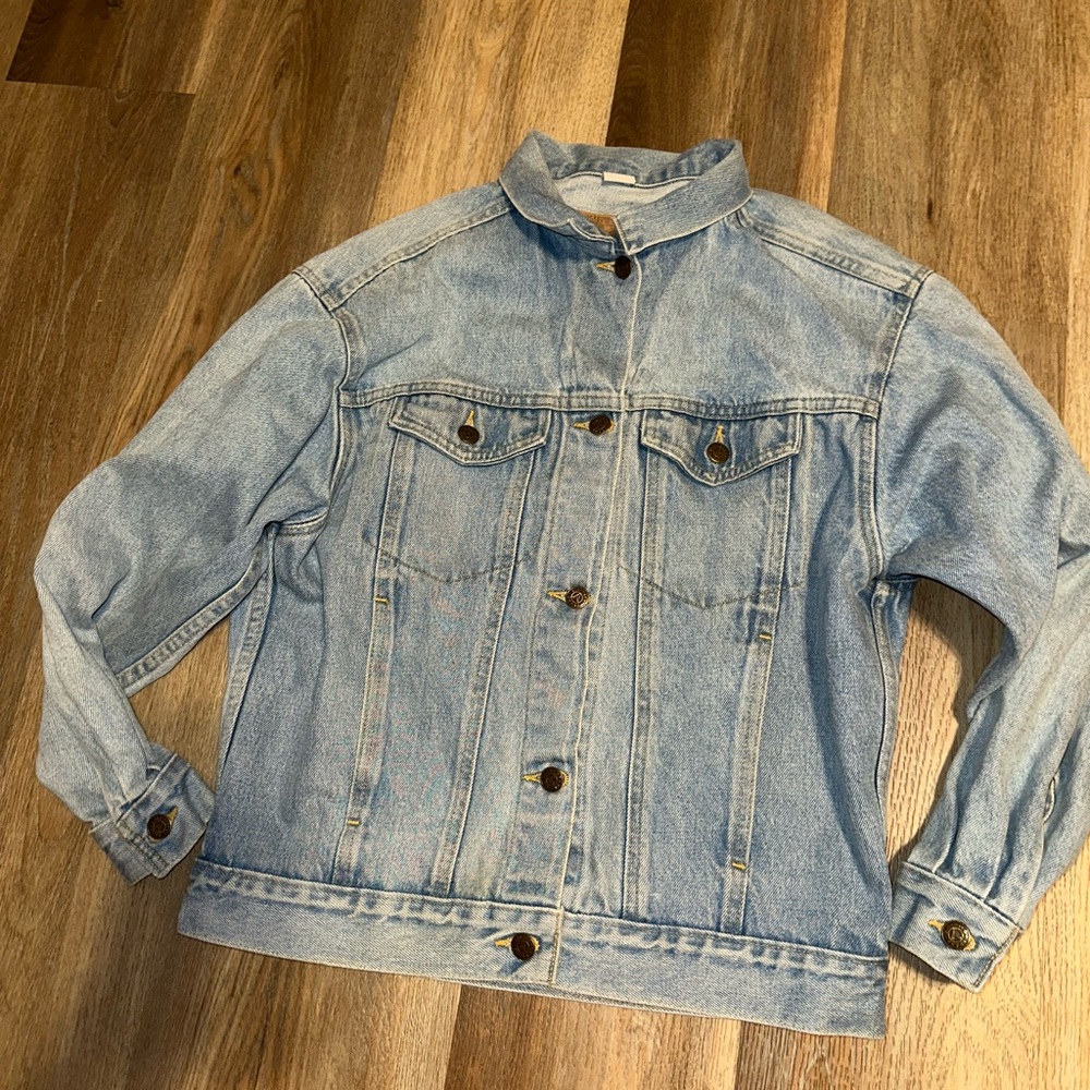 Vintage Big Ace Brand Men's Denim Jacket Size M MADE IN USA Cowboy 80’s 70’s